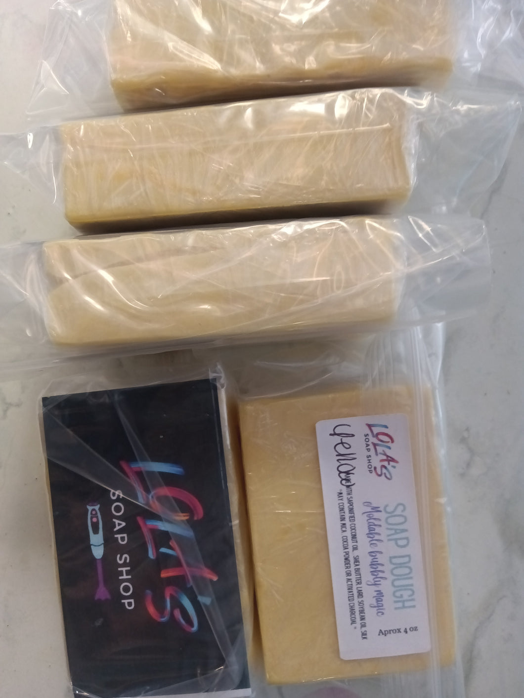 Yellow Soap Dough