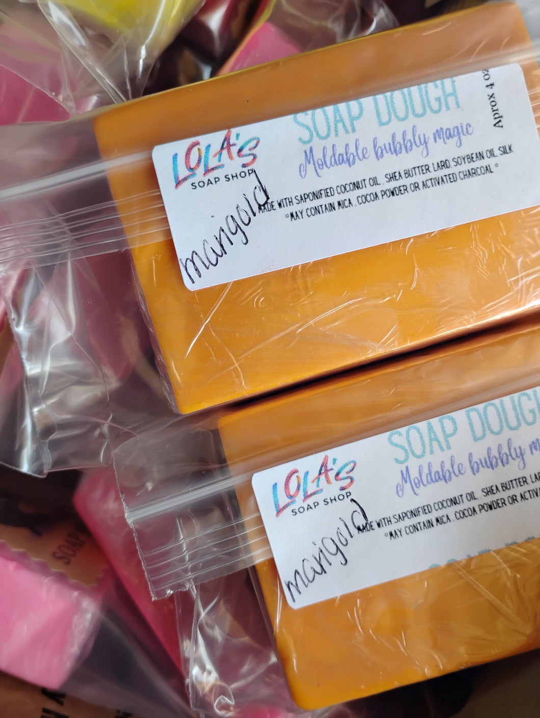 Marigold Soap Dough